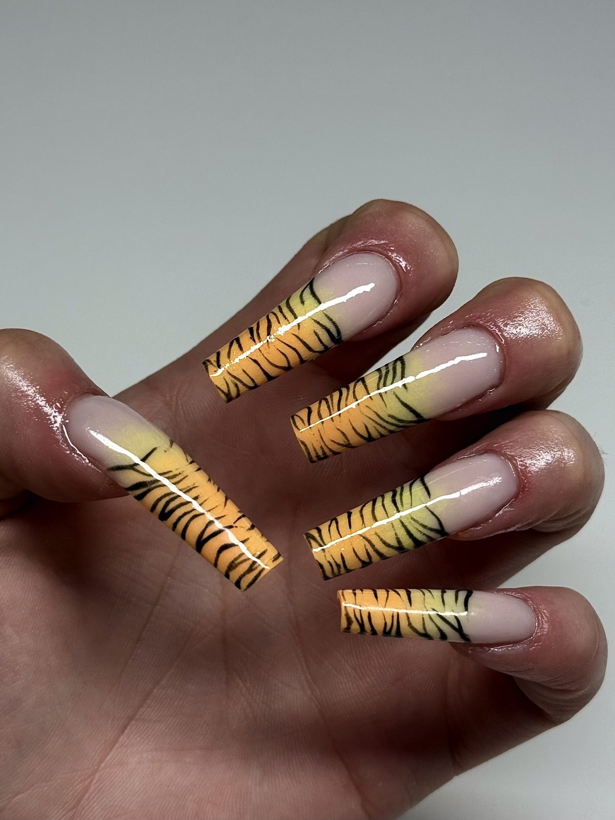 Nail art animalier